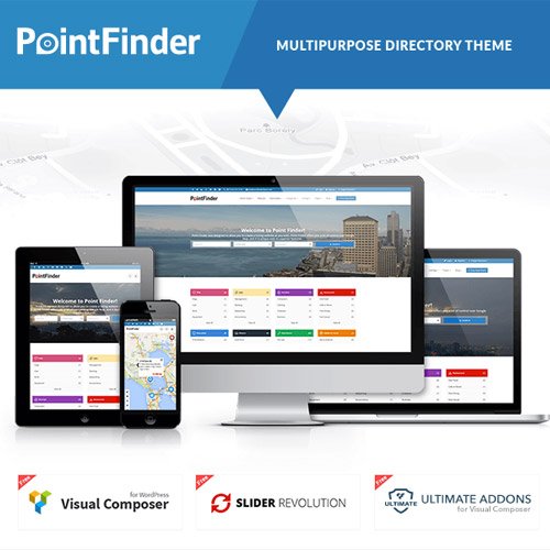 Point Finder Directory | Directory & Listing WordPress Theme